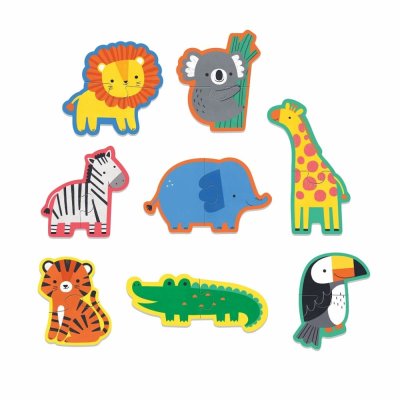 Mudpuppy Puzzle Mon premier puzzle Animaux joyeux