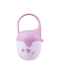 BABYONO Funda chupete rosa