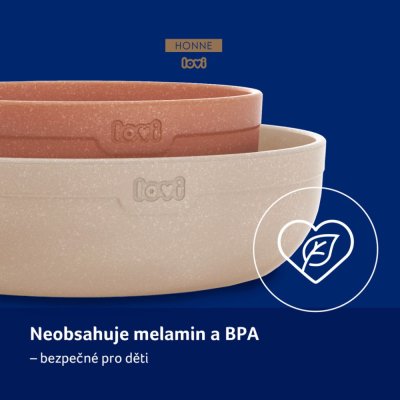 LOVI Geschirrset mit Becher 3-tlg. Müsli