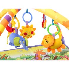 small foot Mata edukacyjna z pałąkiem Dżungla