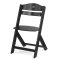 KINDERKRAFT Hochstuhl Enock Black