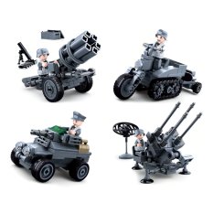 Sluban Army WW2 M38-B0681 Set de técnica antiaérea alemana