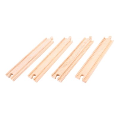 Bigjigs Rail Długie proste tory 21 cm 4 szt.