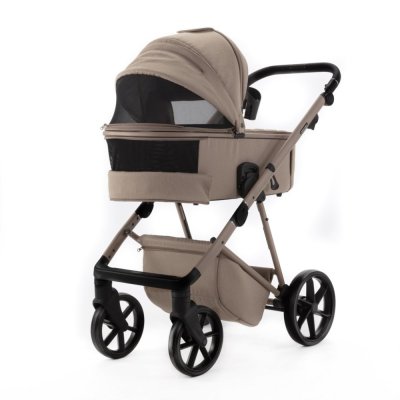 ADAMEX Kombikinderwagen Delta Natura Camel