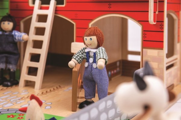 Bigjigs Toys Cobblestone Farm