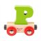 Bigjigs Rail Waggon für Holzeisenbahn - Buchstabe P