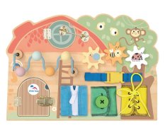 2Kids Toys Activity board Domeček se zvířátky
