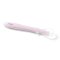 Colher de silicone BABYONO - rosa 6m+