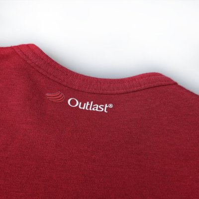 Maglietta smyk DR Outlast® - scarlet