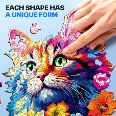 EscapeWelt Lesene puzzle Mačka 300 kosov