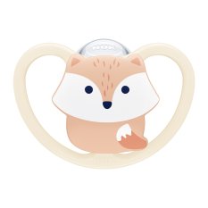NUK Dudlík Space Fox in Box 0-6m
