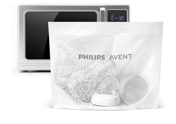 Philips AVENT Magnetronsterilisatiezakjes, 5 st