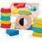 Bigjigs Toys Arcos e Triângulos de Empilhar em Madeira