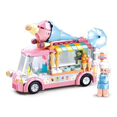 Sluban Girls Dream M38-B0993A Camion de glaces