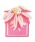 Doudou Geschenkset - Plüsch Schmusetuch Hase rosa 28 cm