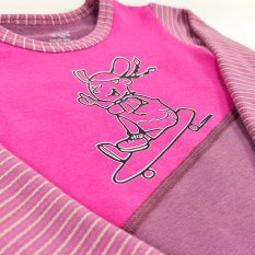 Tričko smyk STAVITEL DR Outlast® - fialová-dievča