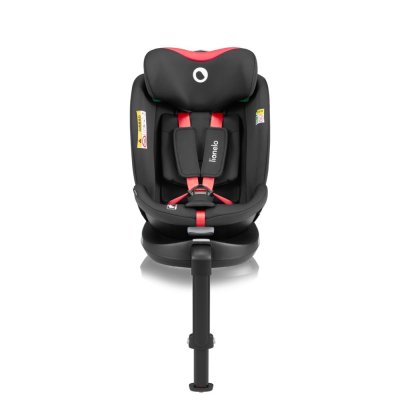 LIONELO Bilbarnstol Navy i-Size (40-150 cm) Black Red