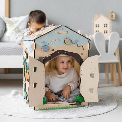 BusyKids Activity board Domek DINO