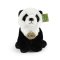 Rappa Panda de pluș așezată 23 cm SOFT COLLECTION, ECO-FRIENDLY