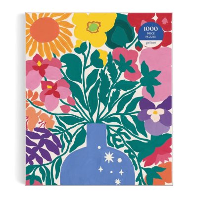 Galison Zodiac Flowers 1000 Piece Puzzle