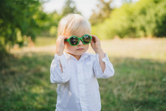 Okulary przeciwsłoneczne dla dzieci Monkey Mum® - Pandzie oczka - więcej kolorów