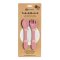 PETITE&MARS Couverts silicone TAKE&MATCH Dusty Rose 6m+