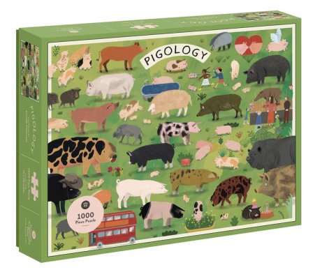 Chronicle Books Puzzle Pigologia 1000 elementów