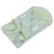 EKO Musselin Puckdecke mit herausnehmbarer Kokosnusseinlage Dogs Muselin Mint 75x75 cm