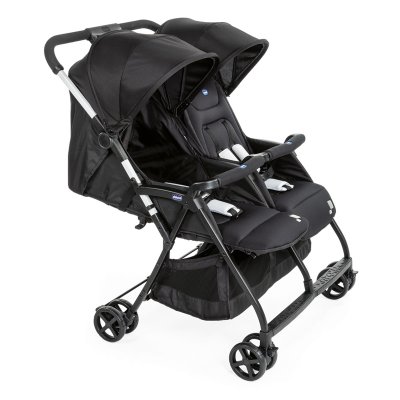 CHICCO Wózek bliźniaczy sportowy Ohlala Twin Black Night