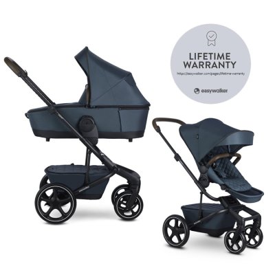 EASYWALKER Kombi-Kinderwagen Harvey⁵ Premium 2in1 Jade Green LITE RWS