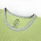 Completo sottile da bambino Outlast® - riga verde matcha/melange grigio