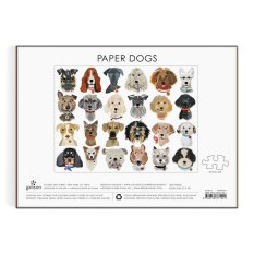 Galison Puzzle Papirnati psi 1000 kosov