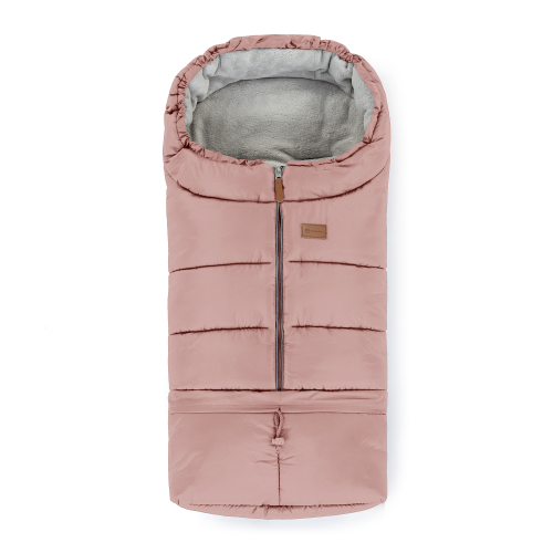 PETITE&MARS Jibot 3in1 Wintertaschenset + Jasie Dusty Pink Kinderwagenhandschuhe