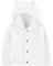 CARTER'S Pulover cu gluga si urechi Alb neutru 3m/marime. 62