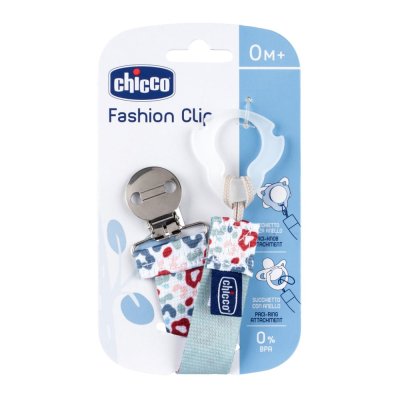 CHICCO Schnullerclip Fashion - grün