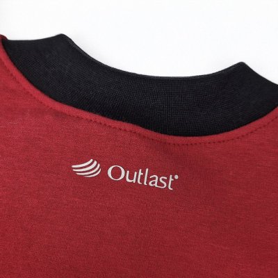REFLEX cipzáras Outlast® pulóver - scarlet - Méret: 158