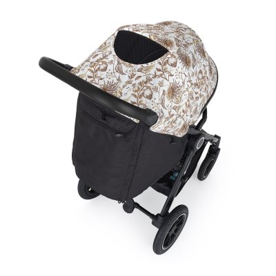 PETITE&MARS Kinderwagen Street2 Air Black Limited 100 Elegant Birds Compleet