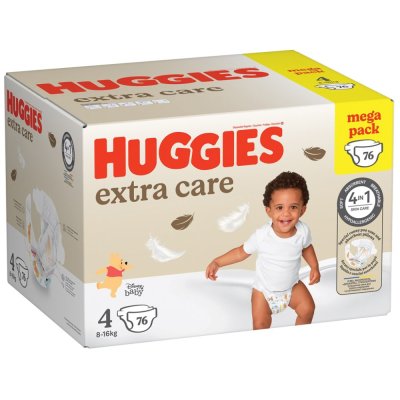 HUGGIES® Pannolini usa e getta Extra Care taglia 4 (8-14 kg), 76 pz BOX