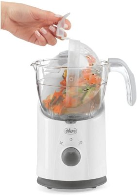 CHICCO Dampfgarer und Mixer 4 in 1