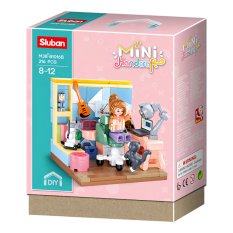 Sluban Girls Dream Mini Handcraft M38-B1016B Salle d'étude