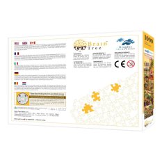 Brain Tree Puzzle Stacja benzynowa 1000 elementów - uszkodzone opakowanie