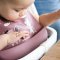 CANPOL BABIES Silikonska naprsnica s džepićem Bonjour Paris roza