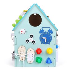 2Kids Toys Activity board Huisje blauw