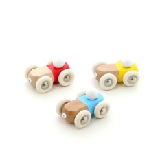 Vilac Houten mini autootje blauw