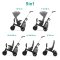 KINDERKRAFT SELECT Tricycle Easytwist Platinum Grey, Premium