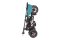 QPLAY Rowerek trójkołowy Rito air gel (Rubber) Green-blue, wiek 10-72 miesiące