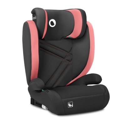 LIONELO Bilbarnstol Hugo i-Size (100-150 cm) Pink Baby