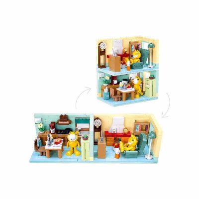 Sluban Builder M38-B1226 Garfield dans le salon