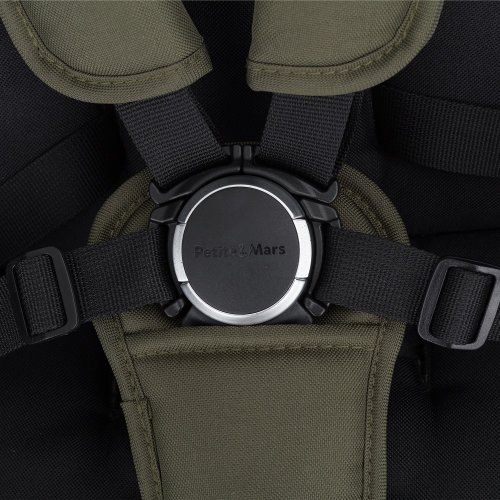 PETITE&MARS Sports stroller Street2 Air Black Perfect Black + PETITE&MARS bag Jibot FREE