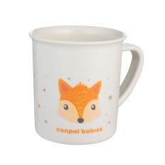 CANPOL BABIES Plastic cup CUTE ANIMALS - fox 170 ml